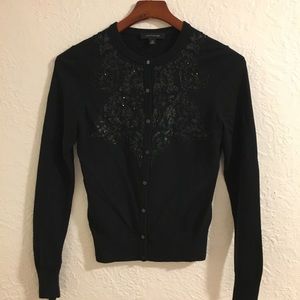 Beaded Ann Taylor Cardigan